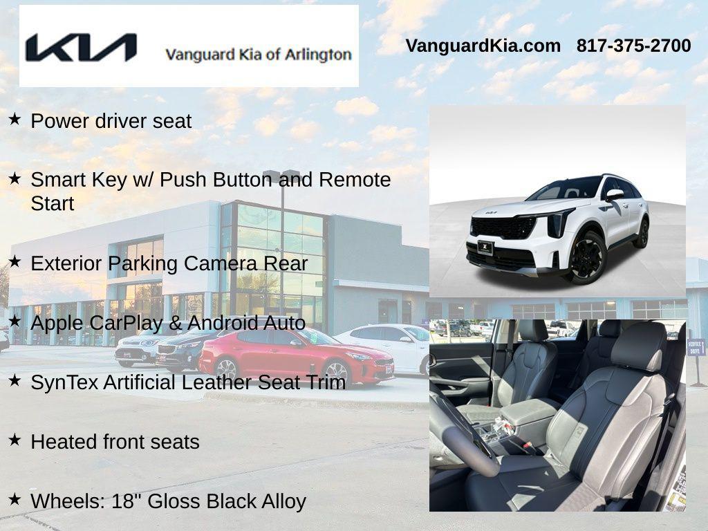 new 2025 Kia Sorento car, priced at $32,842