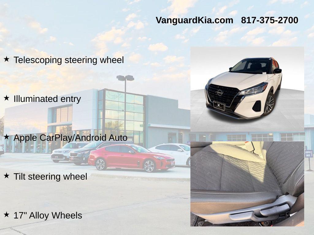 used 2023 Nissan Kicks car, priced at $16,741