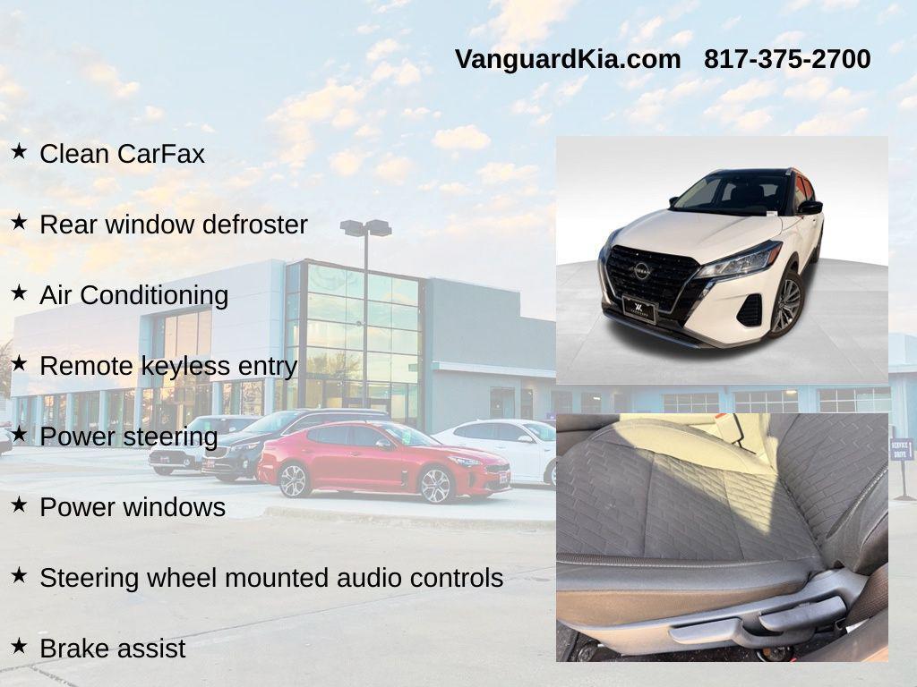 used 2023 Nissan Kicks car, priced at $16,741