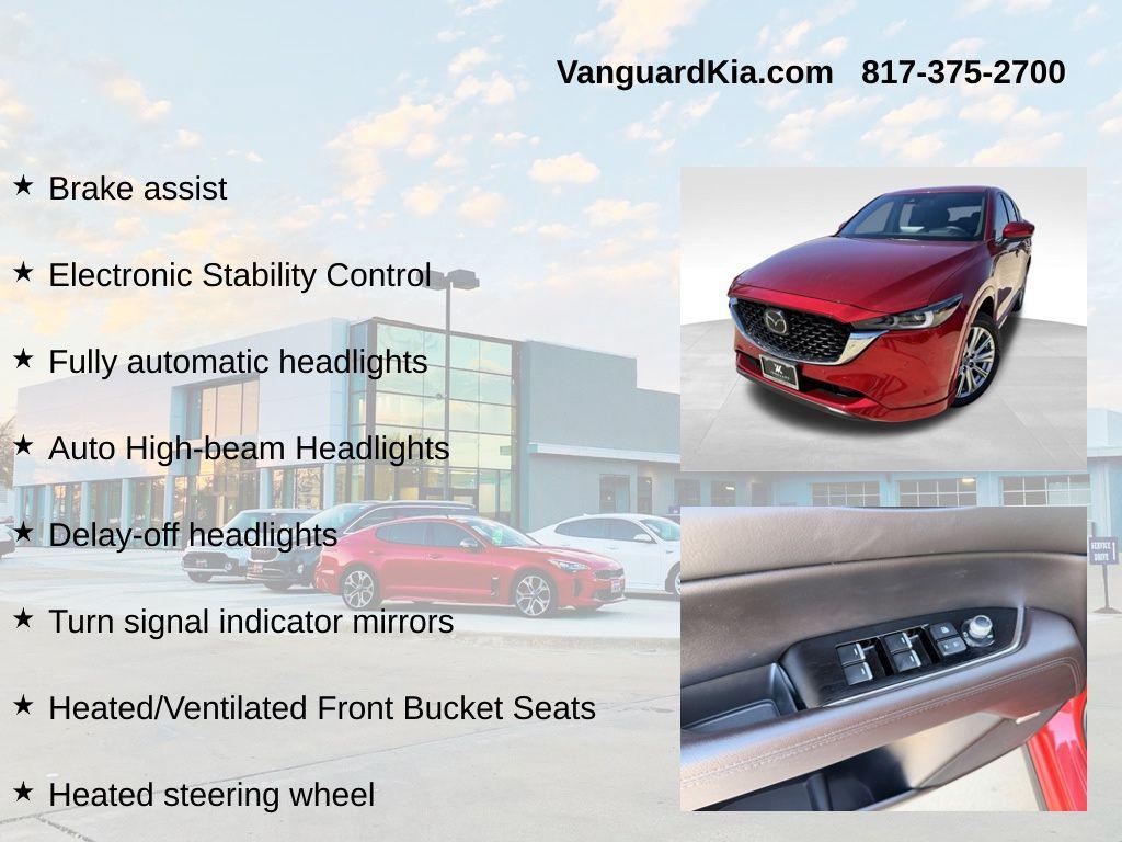 used 2022 Mazda CX-5 car, priced at $25,412