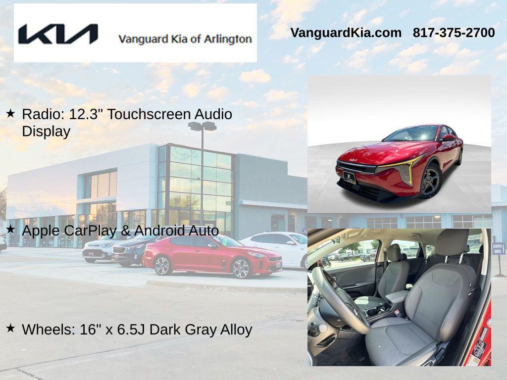 new 2025 Kia K4 car, priced at $23,278