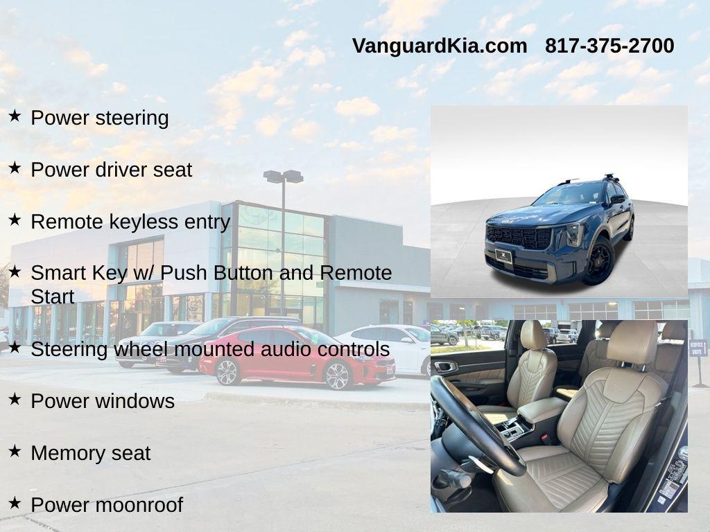 used 2024 Kia Sorento car, priced at $39,318