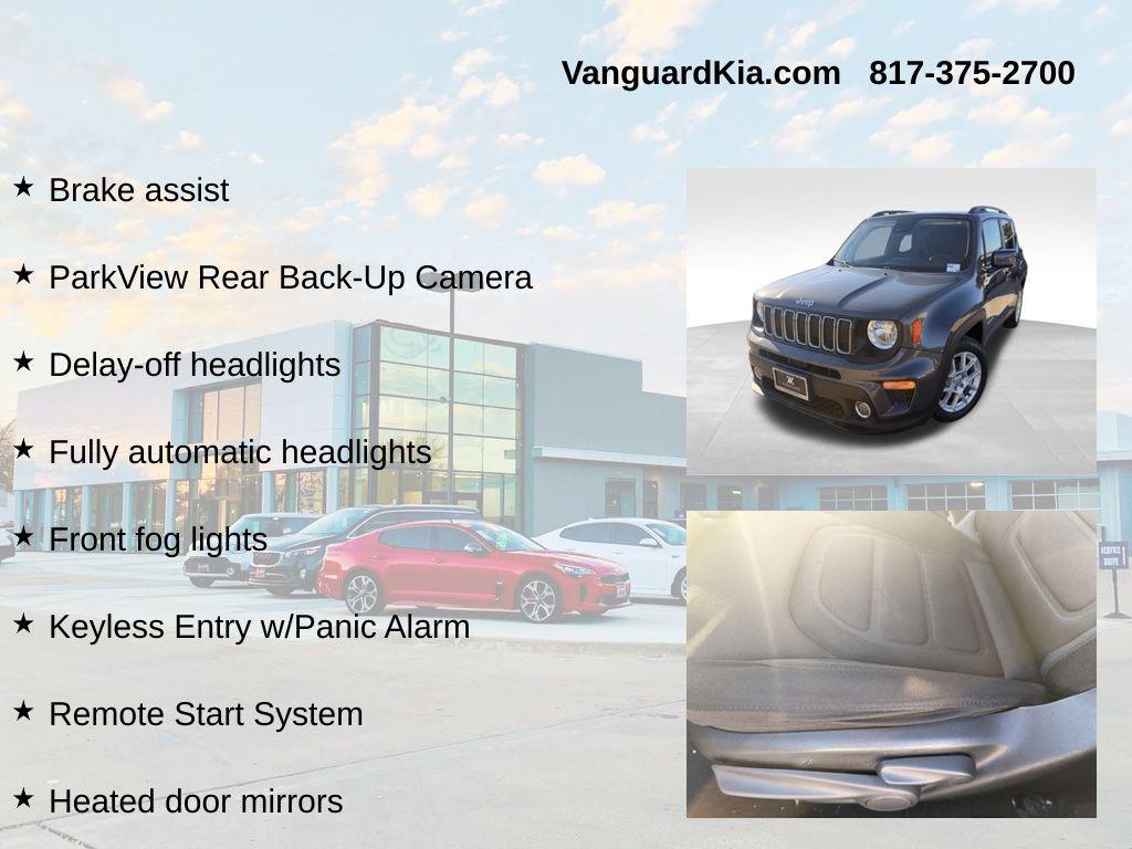 used 2021 Jeep Renegade car, priced at $15,861
