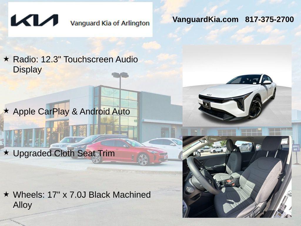 new 2025 Kia K4 car, priced at $23,938