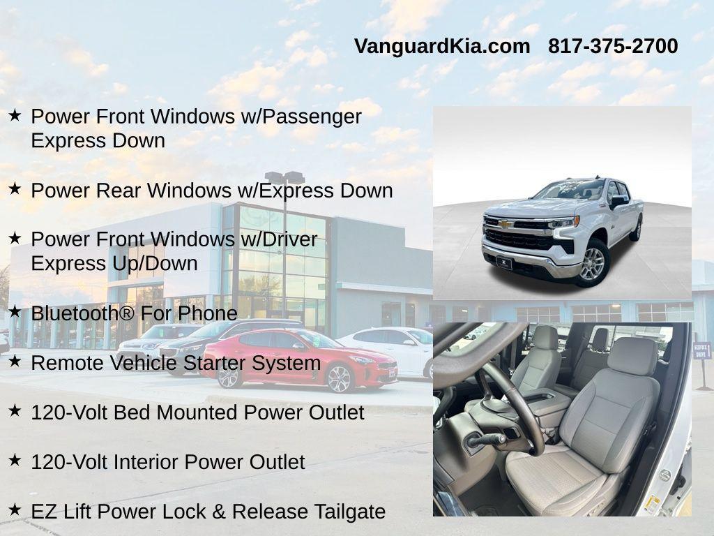 used 2024 Chevrolet Silverado 1500 car, priced at $42,111