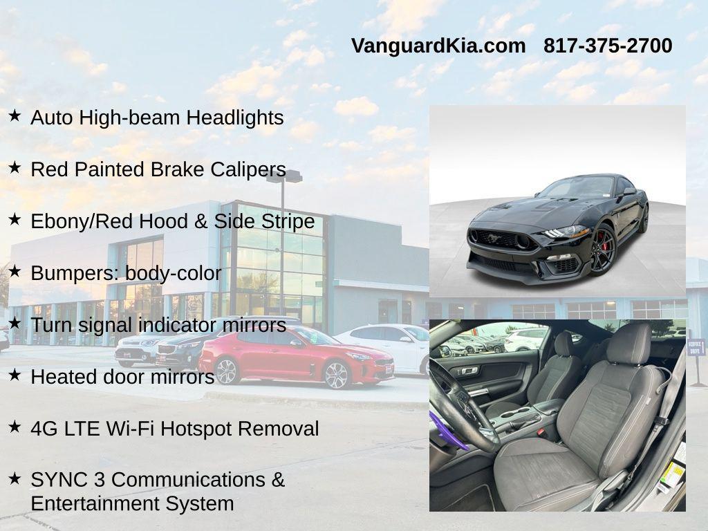 used 2022 Ford Mustang car, priced at $46,052