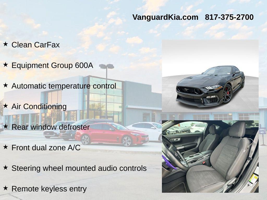 used 2022 Ford Mustang car, priced at $46,052