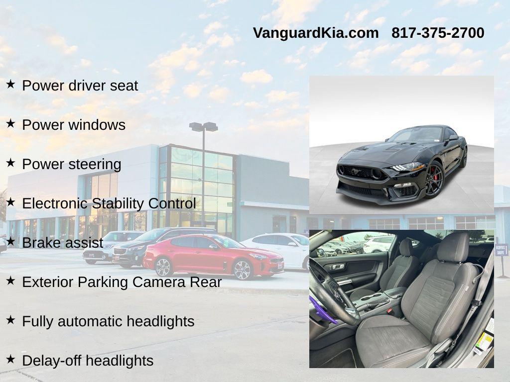 used 2022 Ford Mustang car, priced at $46,052