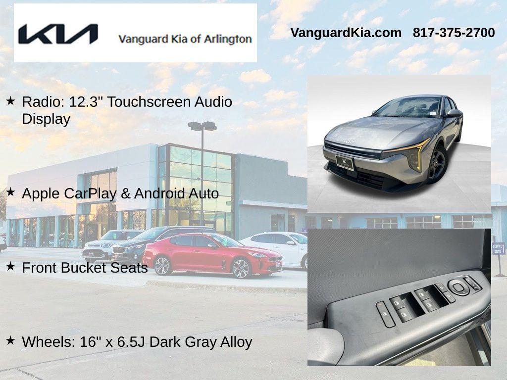 new 2025 Kia K4 car, priced at $22,898