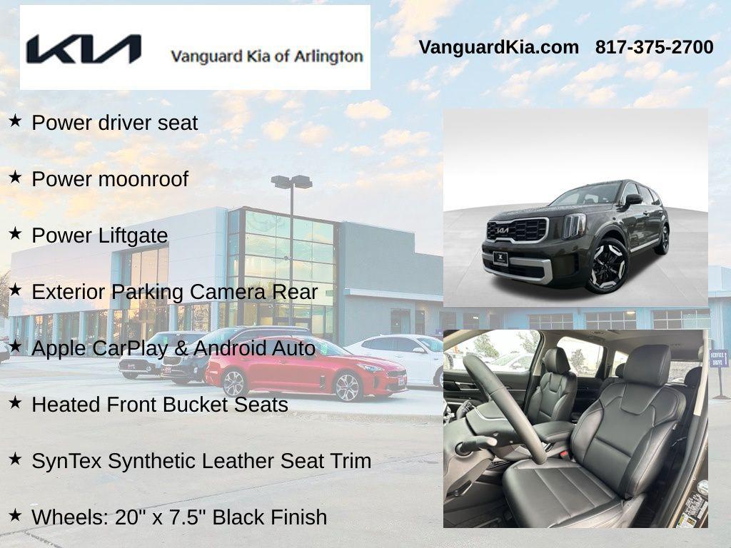 new 2025 Kia Telluride car, priced at $41,260