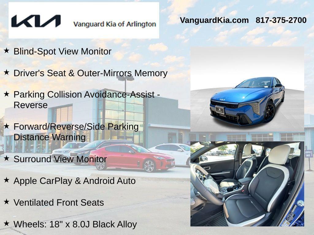 new 2025 Kia K4 car, priced at $29,206