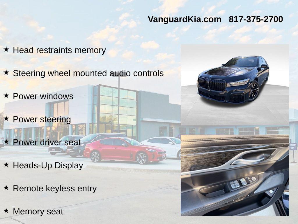 used 2022 BMW 750 car, priced at $54,880