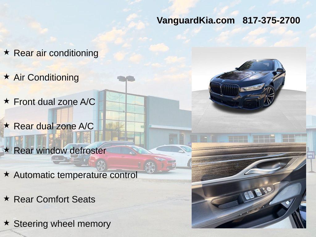 used 2022 BMW 750 car, priced at $54,880