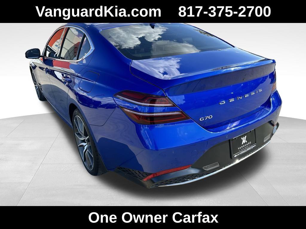 used 2022 Genesis G70 car, priced at $22,153