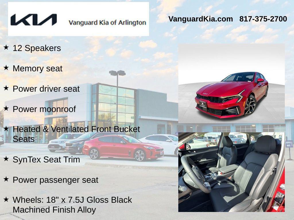 new 2026 Kia K5 car, priced at $34,549