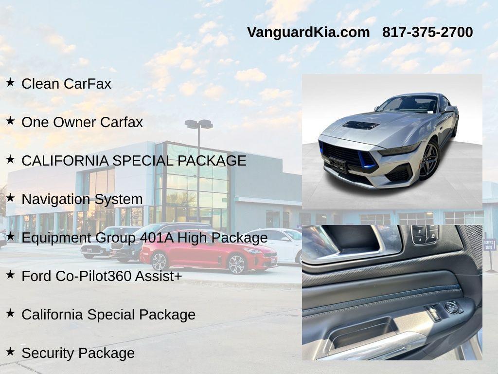 used 2024 Ford Mustang car, priced at $43,202