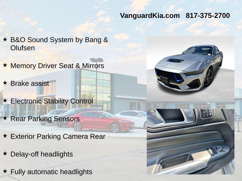 used 2024 Ford Mustang car, priced at $43,202