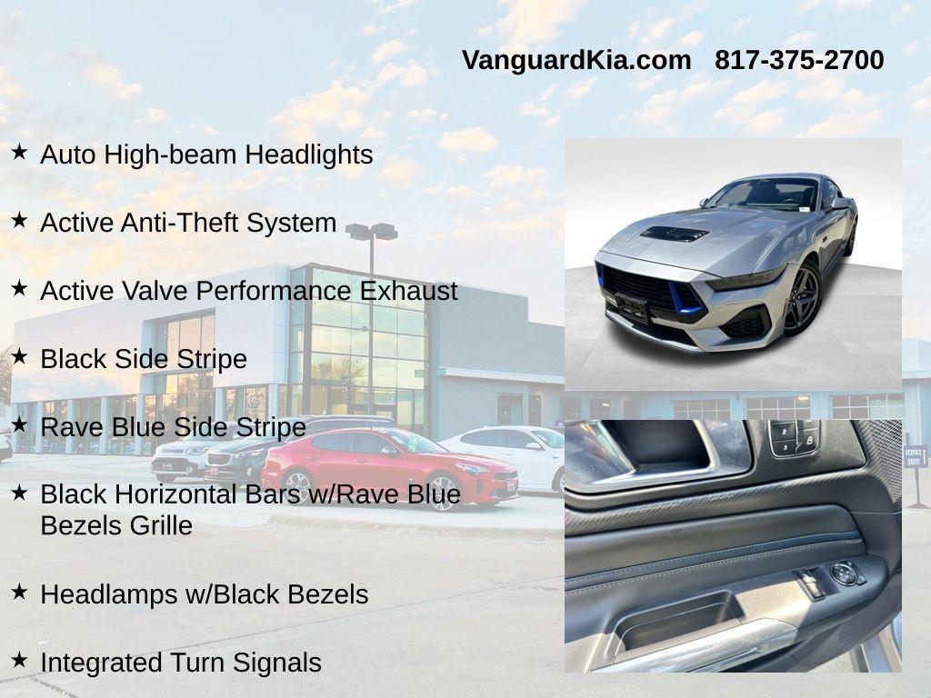used 2024 Ford Mustang car, priced at $43,202