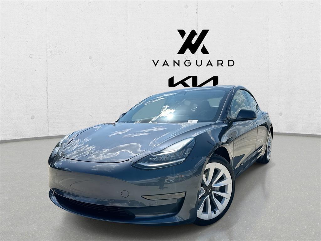 used 2021 Tesla Model 3 car, priced at $27,606