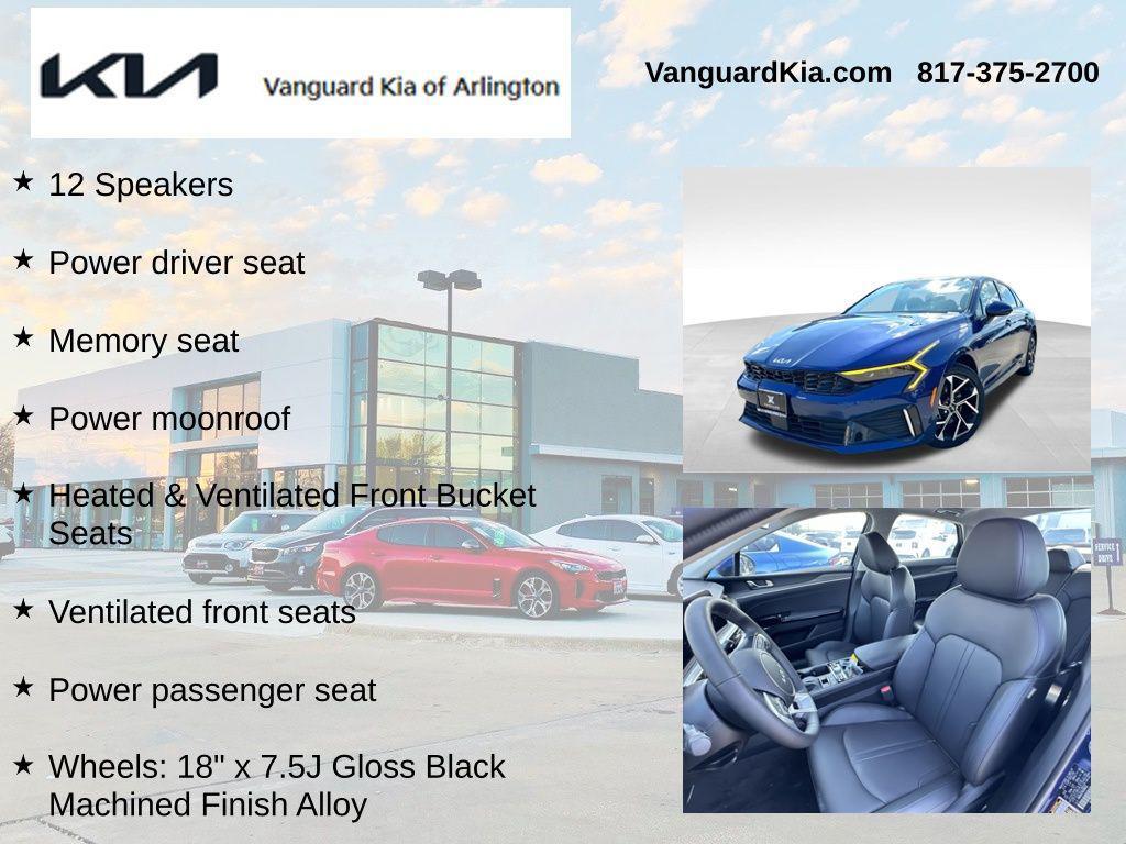 new 2025 Kia K5 car, priced at $32,730