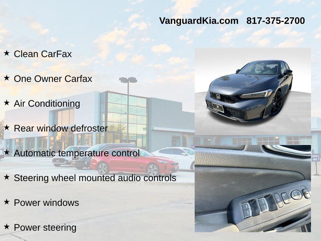 used 2025 Honda Civic car, priced at $25,638