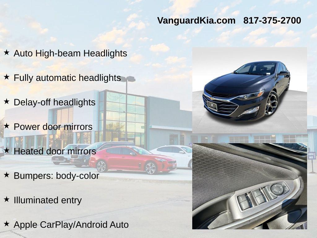 used 2023 Chevrolet Malibu car, priced at $16,427