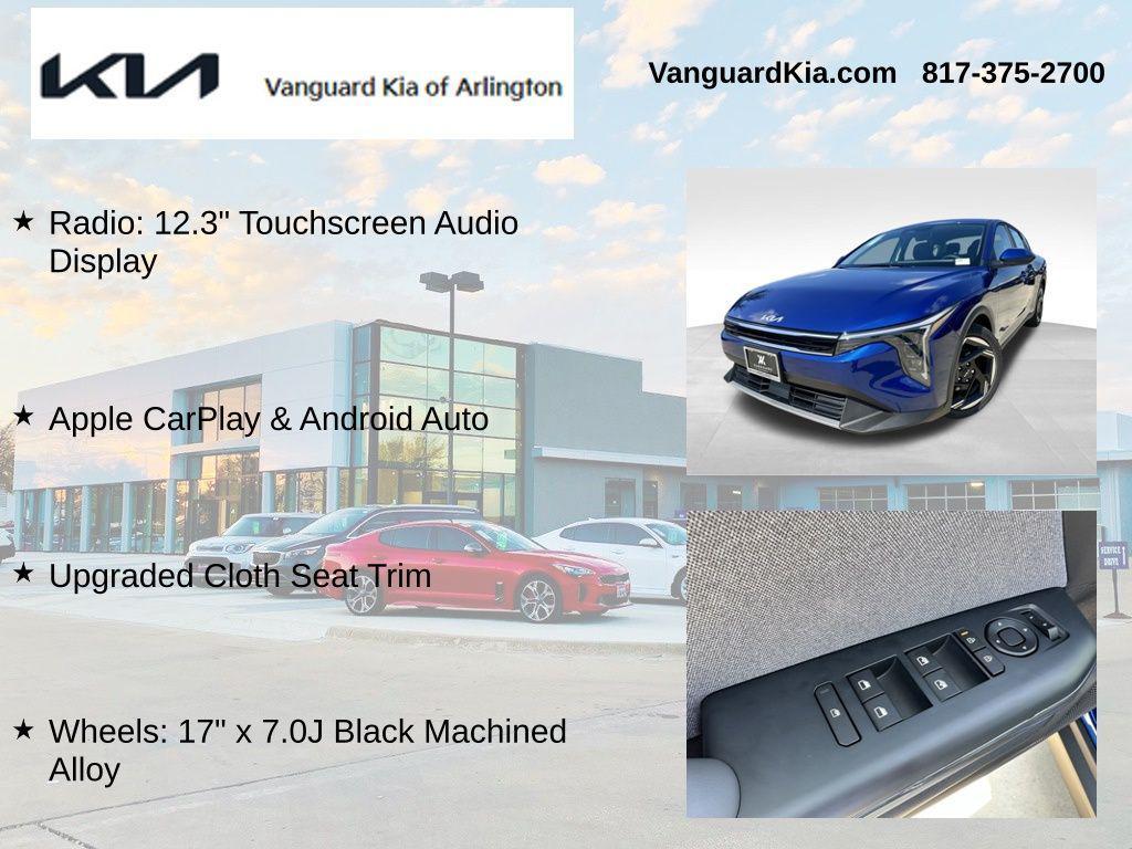new 2025 Kia K4 car, priced at $23,558