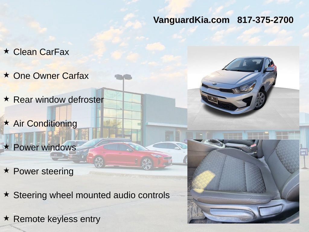 used 2021 Kia Rio car, priced at $15,110