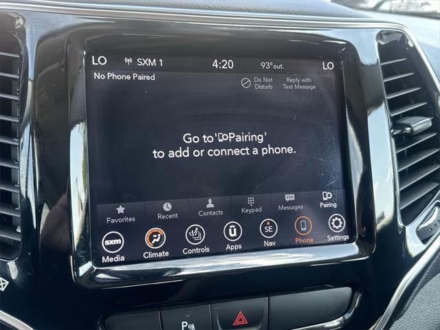 used 2020 Jeep Cherokee car, priced at $19,550