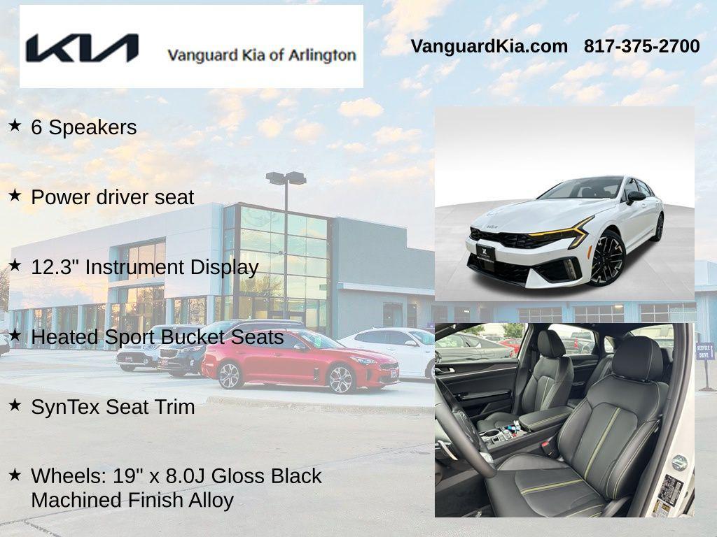 new 2026 Kia K5 car, priced at $32,666