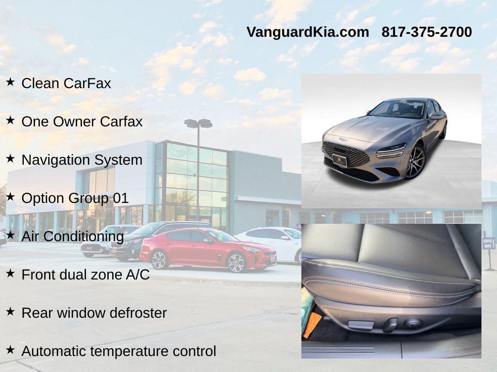 used 2025 Genesis G70 car, priced at $30,288