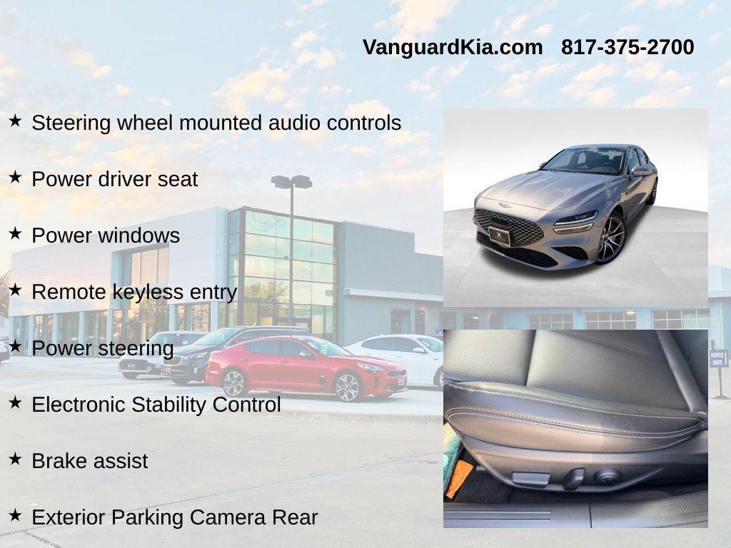 used 2025 Genesis G70 car, priced at $30,288