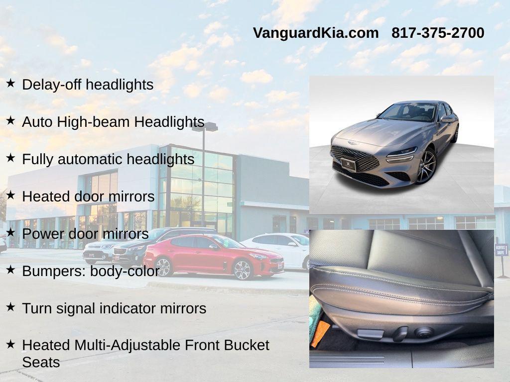 used 2025 Genesis G70 car, priced at $30,288