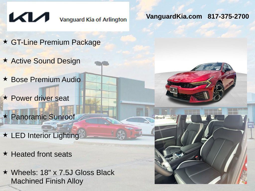 new 2025 Kia K5 car, priced at $29,037