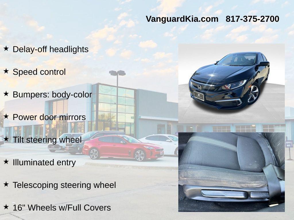 used 2019 Honda Civic car, priced at $20,691