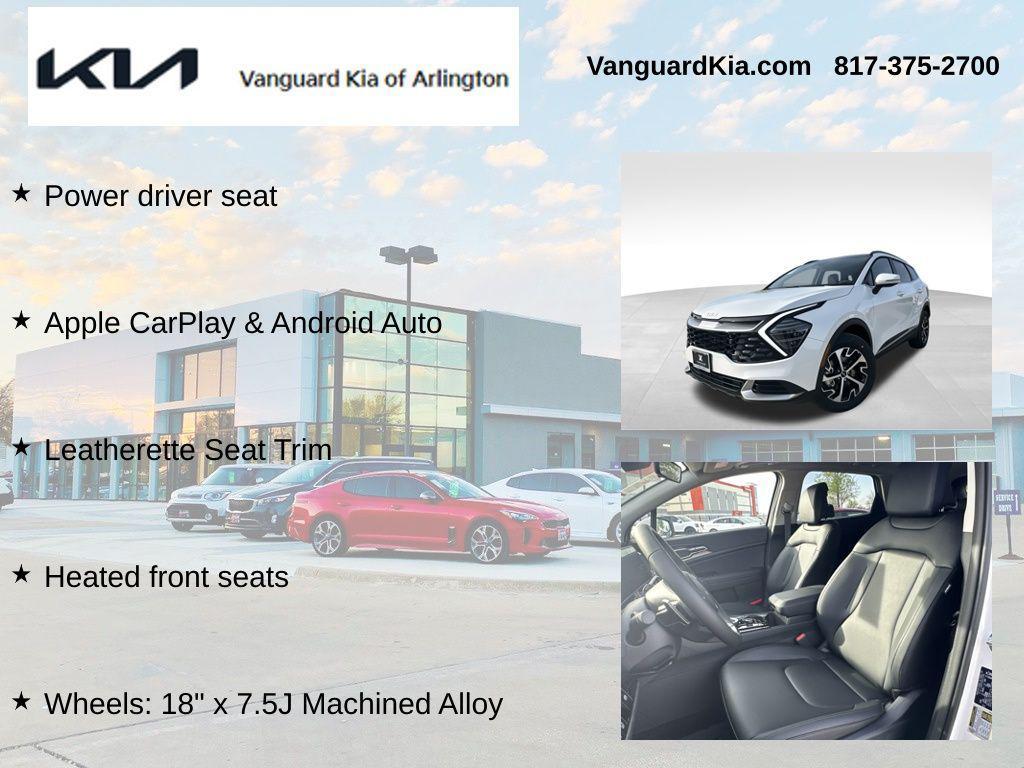 new 2025 Kia Sportage Hybrid car, priced at $32,695