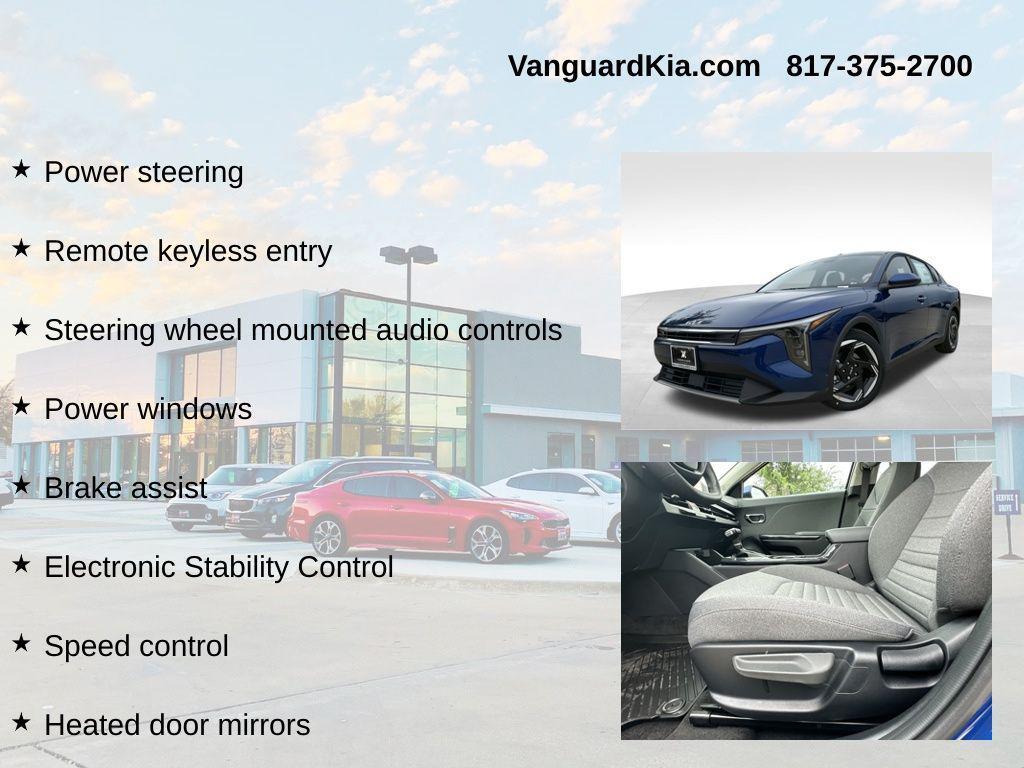 used 2025 Kia K4 car, priced at $23,671