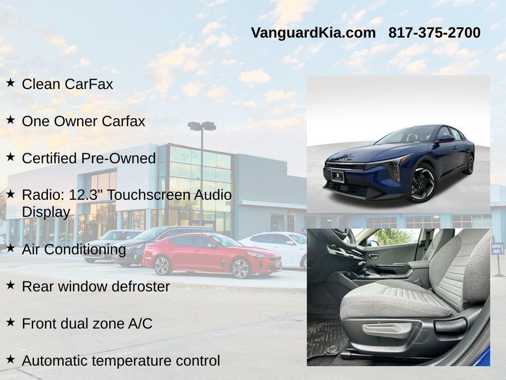 used 2025 Kia K4 car, priced at $23,671