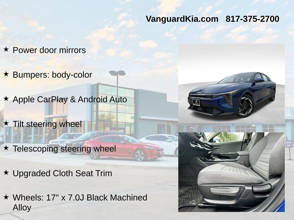 used 2025 Kia K4 car, priced at $23,671