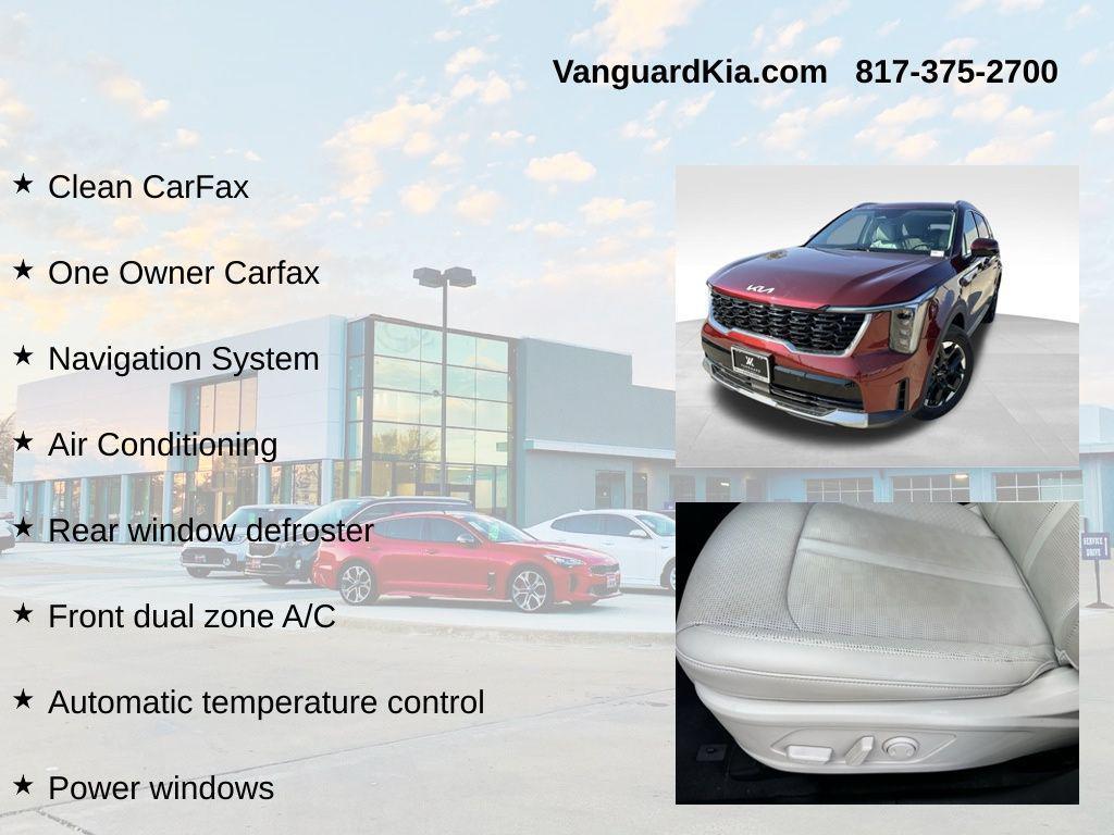 used 2024 Kia Sorento car, priced at $30,230