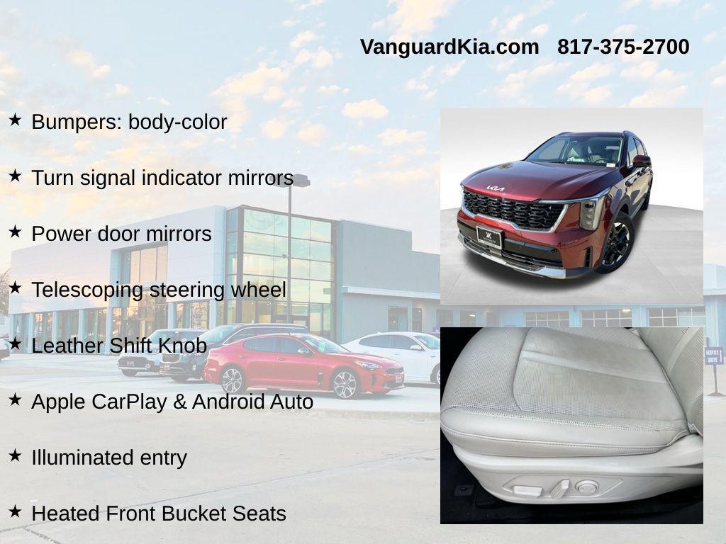 used 2024 Kia Sorento car, priced at $30,230