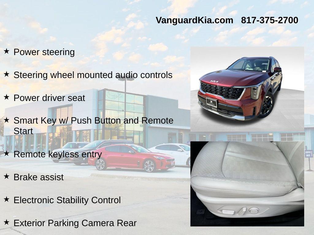 used 2024 Kia Sorento car, priced at $30,230
