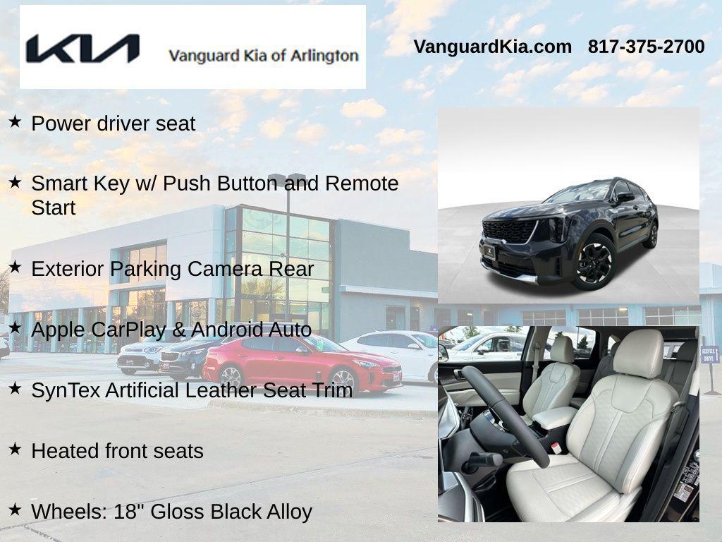 new 2025 Kia Sorento car, priced at $32,288