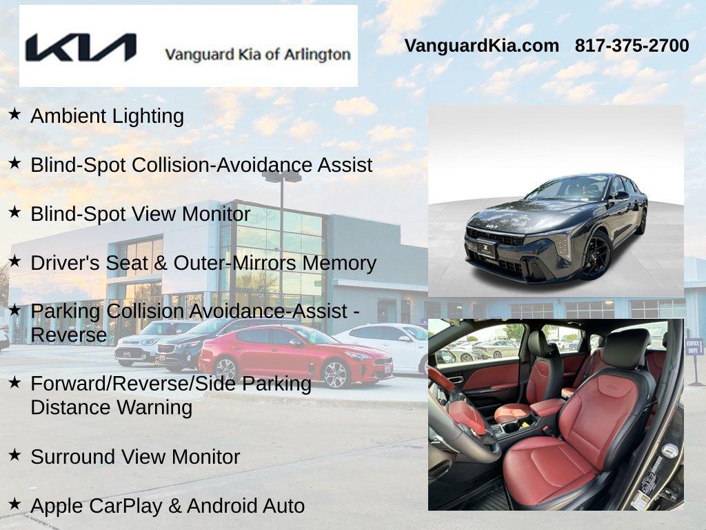 new 2025 Kia K4 car, priced at $29,490