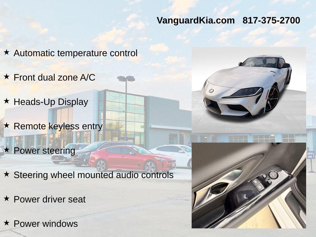 used 2021 Toyota Supra car, priced at $50,583