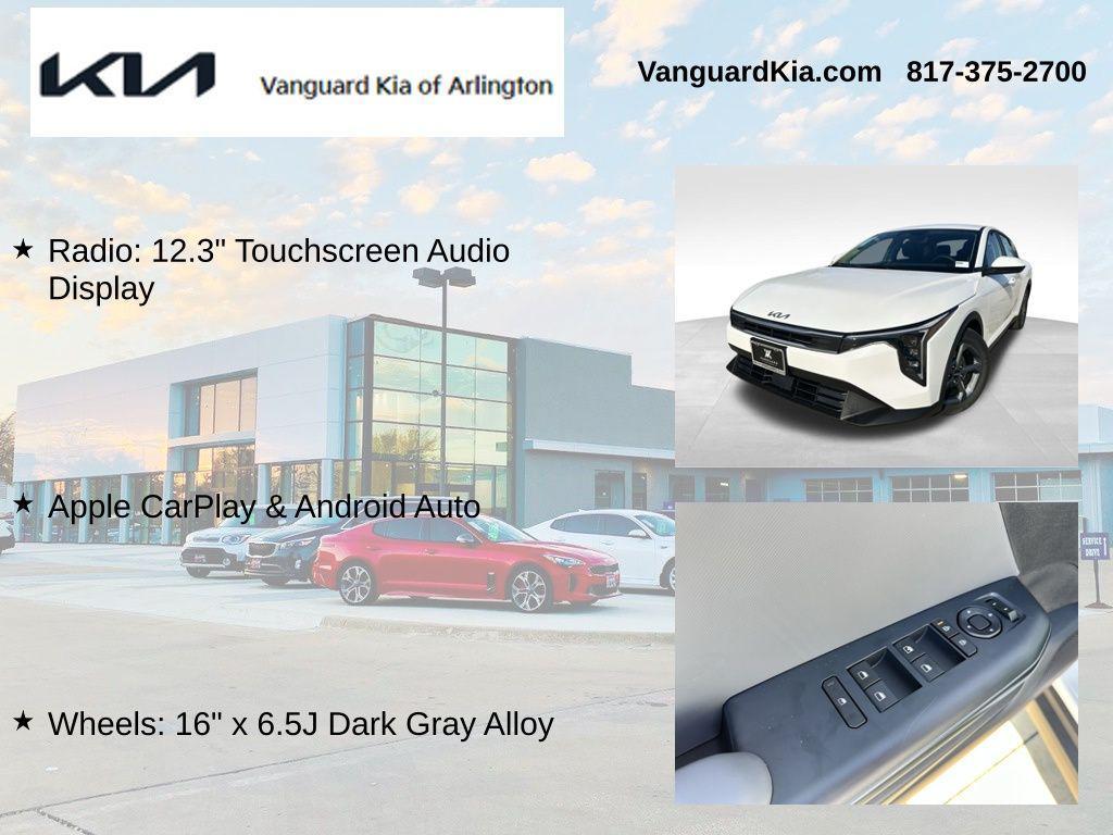 new 2025 Kia K4 car, priced at $23,078