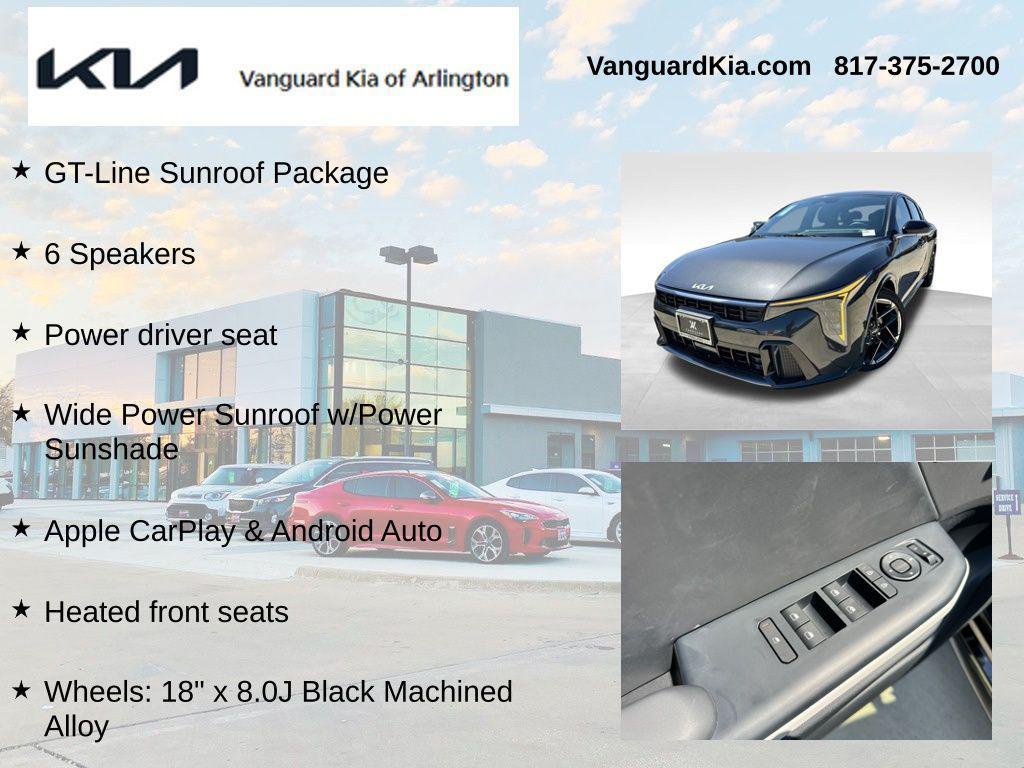 new 2025 Kia K4 car, priced at $25,594