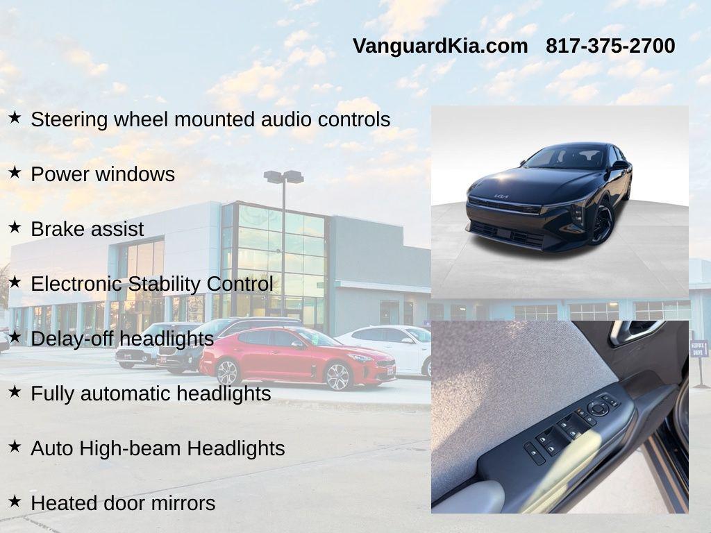 used 2025 Kia K4 car, priced at $23,634