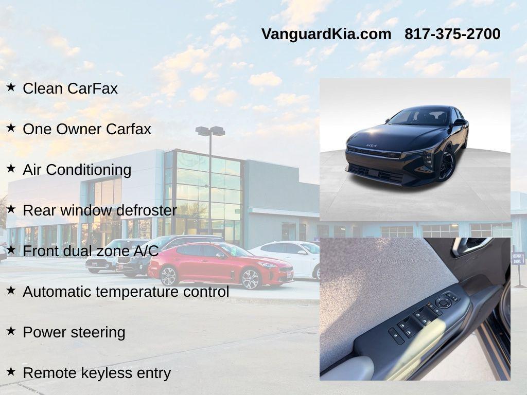 used 2025 Kia K4 car, priced at $23,634