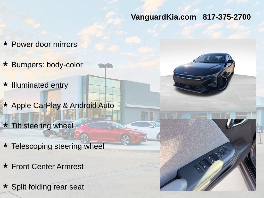used 2025 Kia K4 car, priced at $23,634